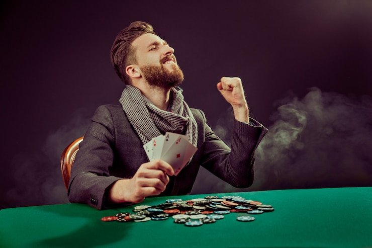 Live dealer table setup with multiple camera angles at judi adalah studio